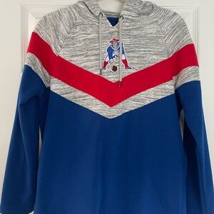 Women’s New England Patriots Lightweight Hoodie Throwback Medium